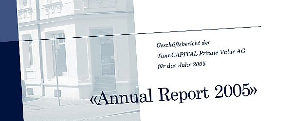 Jahresabschluss 2005 «Annual Report»